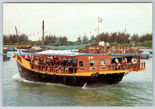 D325334 Chinese Junk Ann Hoe of WaterTours Singapore on a Southern Islands Cruis