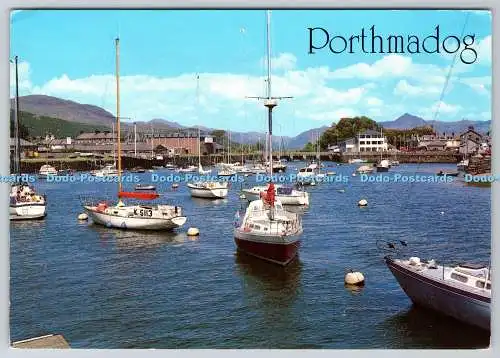 D334164 Porthmadog. Der Hafen. J. Salmon. Sevenoaks. Kent
