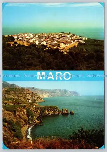 D326173 Nerja. Maro. Pueblo de Maro y Playa de la Caleta. Ed. SOM CEREZO. Nr. 84