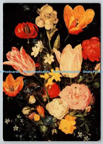 D326174 Oxford. Ashmolean Museum. Jan Brueghel der Ältere. Eine Vase mit Blumen. P.