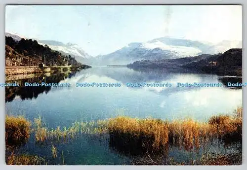 D334171 Caernarvonshire. Snowdon von Llyn Padarn. J. Arthur Dixon. Newport. I.