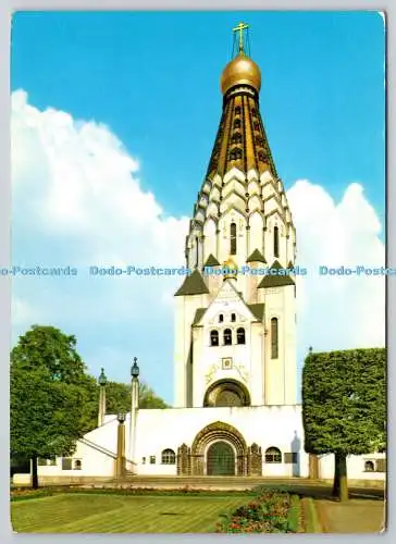 D326180 Deutschland. Messestadt Leipzig. Russische Gedächtniskirche erbaut 1913. WWV.