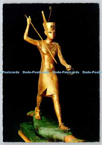 D326181 Vereinigte Arabische Republik Ägypten. Kairo. Ägyptisches Museum. Goldene Statue der Verwandten