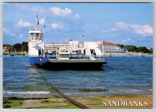 D325349 Dorset. Sandbänke. Shell Bay nach Sandbanks Ferry. J. Salmon. Sevenoaks. C