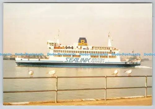 D325350 Autofähren St. Helen und St. Catherine zur Isle of Wight. Sealink Br