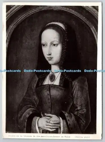 D326183 Maitre de la Legende de Ste. Madeleine. Jeanne la Folle. Bulloz Foto. RP