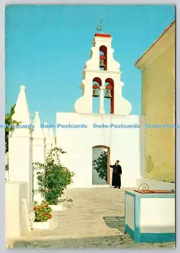 D326190 Griechenland. Korfu. Das Kloster von Paleocastritsa. M. Toumbis. N. 703. Post