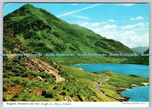 D328768 Irland. County Mayo. Bengorm Mountain und Doo Lough. Nördlich von Killary H