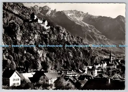 D331397 Vaduz. Furstentum Liechtenstein Mit Den Rhatikonbergen. A. Eggenberger