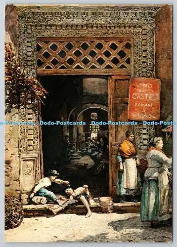 D326197 Italien. Museo di Roma. Ingresso Alla Casa dei Castellani. E. Roesler Fran