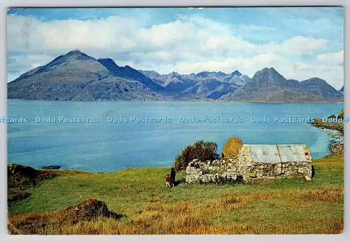D325366 Isle of Skye. Cuillins und Loch Scavaig aus Elgol. J. Arthur Dixon. Inv