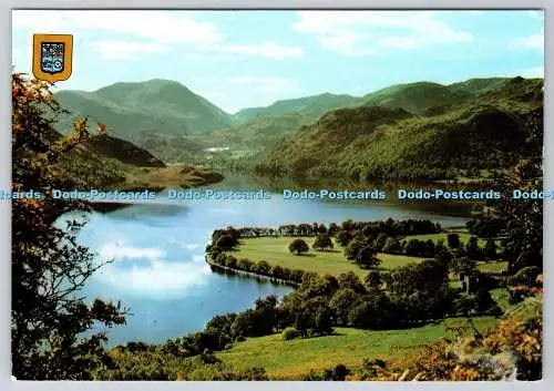 D334201 Lake District. Vollwasser von Gowbarrow. Sanderson und Dixon. Langdale.