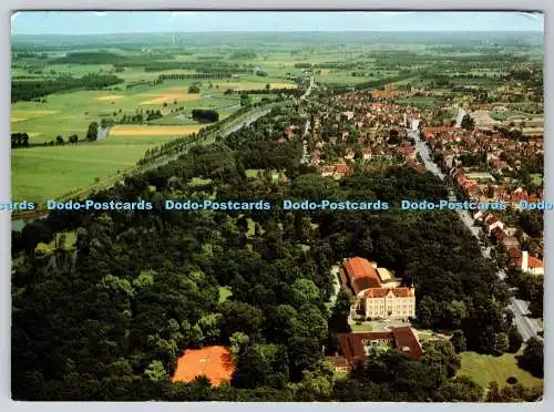 D328787 Deutschland. Nordrhein-Westfalen. Hamm. Kurpark mit Kurhaus. Cramers Kuns