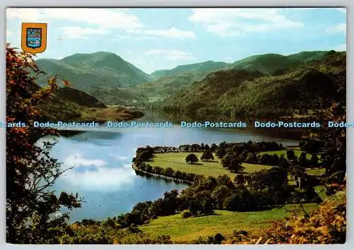 D334207 Lake District. Vollwasser von Gowbarrow. Sanderson und Dixon. Ambleside.