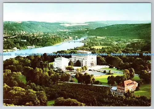 D328790 Essen. Villa Hugel mit Baldeneysee. Cramers Kunstanstalt Dortmund. Es 05