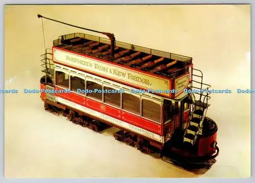 D328804 Modell von London United Electric Tramcar Nr. 7. Dixon Lotus Produktion. G