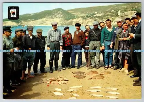 D325397 Portugal. Sesimbra. Verkauf von Fisch. Lifer. Porto. Escudo de Oro. FISA. Bar