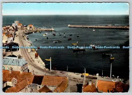 D331455 Barfleur. Manche. Le Port et la Jetee. G. Gautier. Lapie