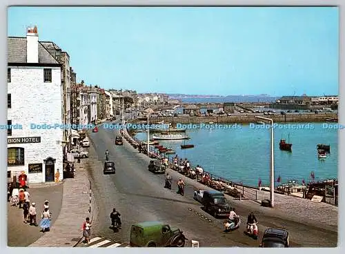 D331475 C.I. Guernsey. St. Peter Hafen. Esplanade und Old Harbour. Guernsey Pres