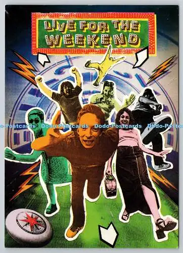 D326268 Live for the Weekend 1999. NatWest. Bumerang Media. Großbritannien. Pos