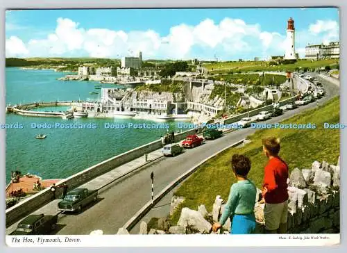 D331477 Plymouth. Devon. Die Hacke. John Hinde. E. Ludwig. 1968