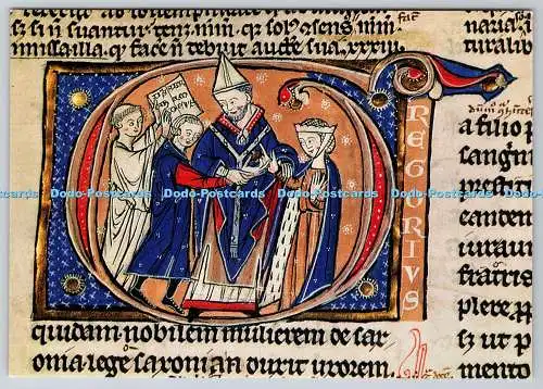 D328855 Hereford Cathedral Library. Dekrete und Verfassungen Gregors. Cliv