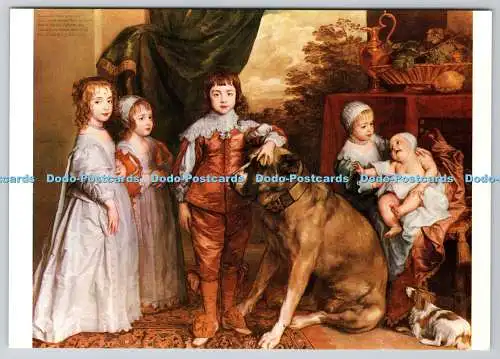 D328856 Sir Anthony Van Dyck. Fünf älteste Kinder Karls I. 1637. Topische Pr