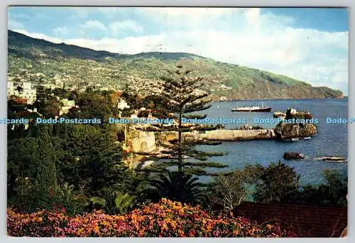 D334274 Madeira. Funchal Bay aus dem Westen. Hotelbereich. J. Arthur Dixon. Inverne