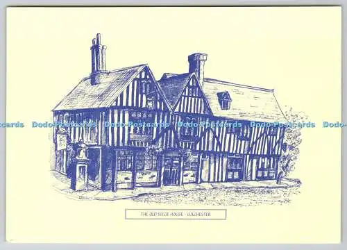 D325448 Colchester. Altes Belagerungshaus. Colchester and District Soroptimist Interna