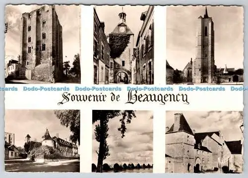 D331493 Souvenir de Beaugency. Tour de Cesar. Valoire. RP. Multi View