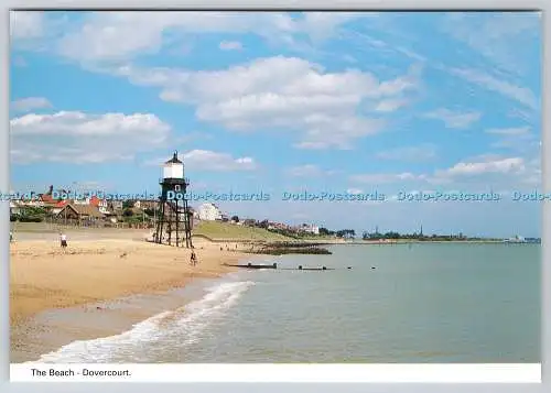 D325461 Dovercourt. Strand. Denis Hanbury. Küstenkarten. Clacton. E. T. W. Den