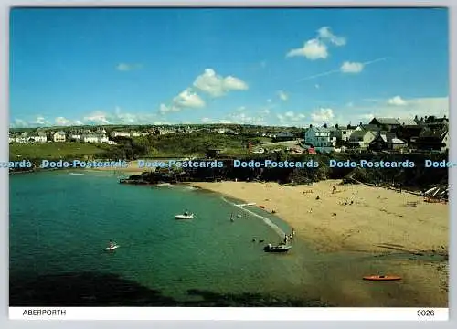 D334287 Aberporth. Pembrokeshire Eye Postkarten. Barrie Lewis
