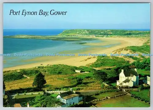 D334288 Gower. Port Eynon Bay. J. Salmon. Sevenoaks. Kent