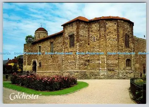 D325468 Essex. Colchester Castle. J. Salmon. Sevenoaks. Postkarte Kamerafarbe. E