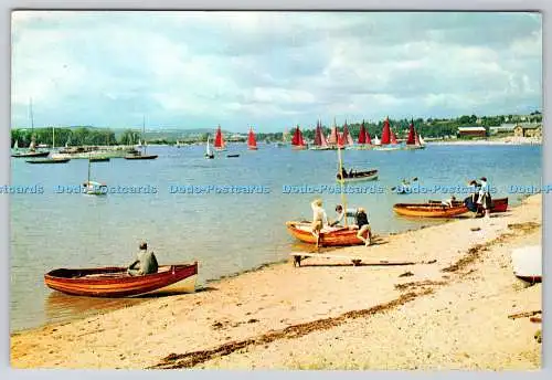D325474 Isle of Wight. Bembridge Harbour. J. Arthur Dixon. Newport. Farbfoto