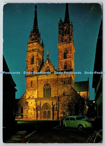 D326333 Schweiz. Basel. Die Kathedrale. Photoglob AG. Zürich. N. 5547. PM. Vi
