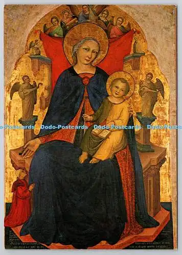 D325505 Venezia. Gallerie dell Accademia. Nicolo di Pietro. Madonna mit Kind wi