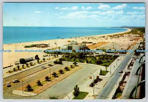 D334331 Portugal. Algarve. Monte Gordo. Casino und Blick auf den Strand. Cesar De S