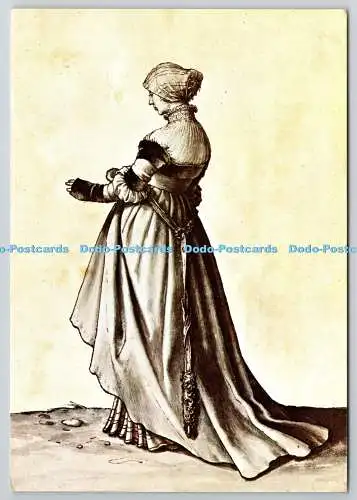 D326338 Basel. Kunstmuseum. Basler Damen Kleid. Hans Holbein der Jüngere. Medici