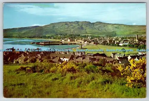 D331557 Argyll. Campbeltown. Diese königliche Burgh auf der Halbinsel Kintyre befindet sich in Lage