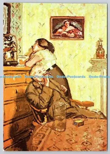 D325514 Oxford. Besucher des Ashmolean Museums. W. R. Sickert. Ennui. Arts Cou