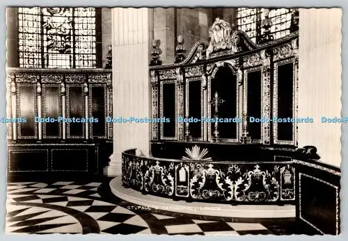 D331563 St. Pauls Cathedral. Die American Memorial Chapel. Valentinstag. RP