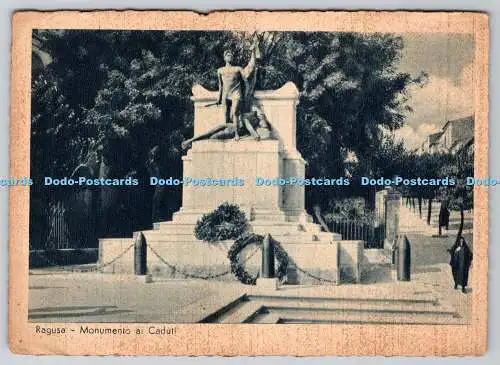D331564 Ragusa. Monumento ai Caduti. Rotante