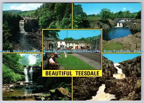 D334344 Schönes Teesdale. Geringe Kraft. J. Salmon. Sevenoaks. Kent. Multi View