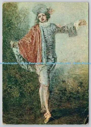 D325521 Paris. Musee du Louvre. Jean Antoine Watteau. Die Gleichgültigen. Col. des