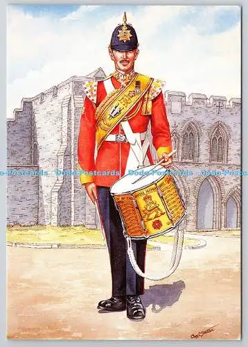 D325524 Schlagzeuger. Royal Hampshire Regiment 1981. Schlagzeuger Vergangenheit und Gegenwart der