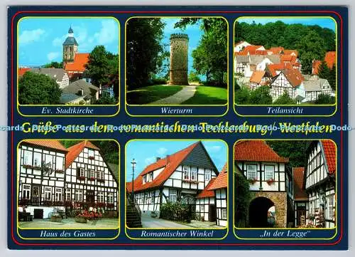 D328939 Westfalen. Grusse aus dem romantischen Tecklenburg. Luftkurort im Teutob
