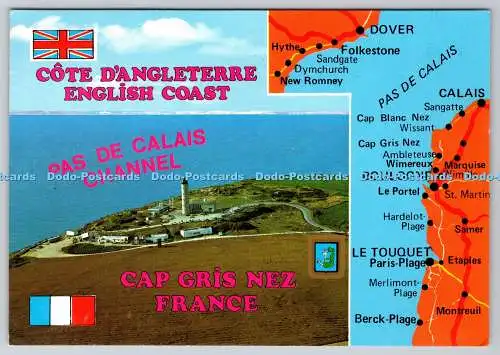 D328947 Cote d Opale. Pas de Calais. Cap Griz Nez et La Cote d Angleterre. MAGE.