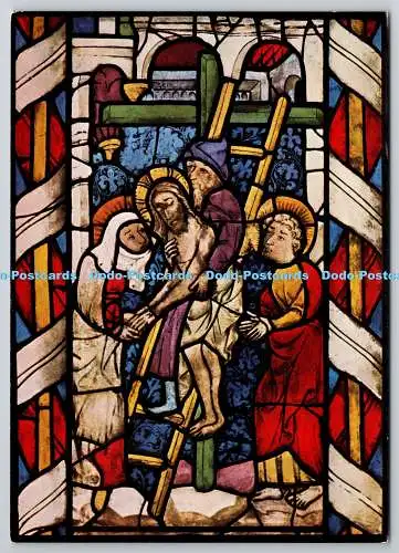 D325537 München. Frauenkirche. Kreuzabnahme. Bayern um 1400. Buch Kunstverlag Et