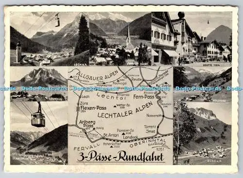 D331584 3 Passe Rundfahrt. St. Anton. Risch Lau. Multi View